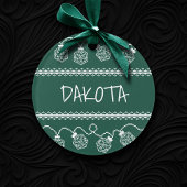 RPG Lights Grün | Fantasy Tabletop Gamer Dice Ornament