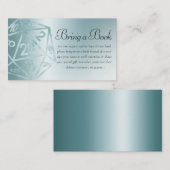 RPG Luxe | Aqua Fantasy Tabletop Gamer Baby Book Begleitkarte (Vorne/Hinten)