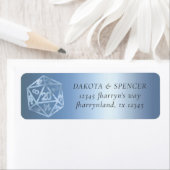 RPG Luxe | Blue Fantasy Tabletop Gameadresse (Insitu)