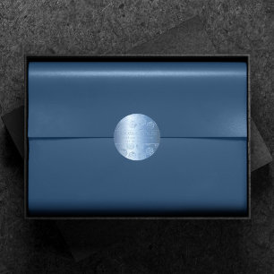 RPG Luxe   Blue Fantasy Tabletop Gamer Custom Runder Aufkleber