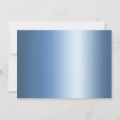 RPG Luxe | Blue Sheen Fantasy Tabletop Gamer Dice Einladung (Rückseite)