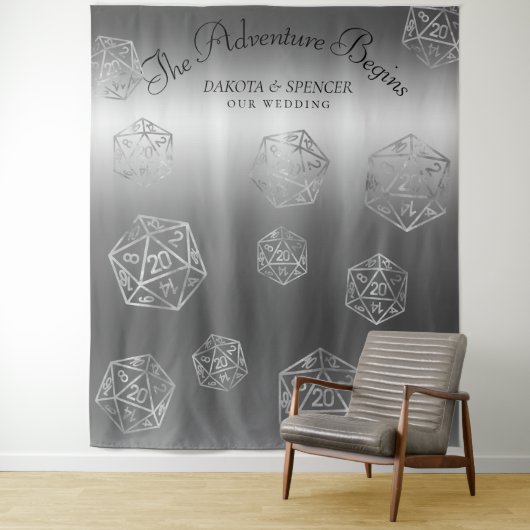 RPG Luxe | Fantasy Retro Tabletop Gamer Hintergrun Wandteppich (Beispiel)