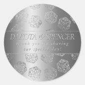 RPG Luxe | Fantasy Sheen Tabletop Gamer Custom Runder Aufkleber (Vorderseite)