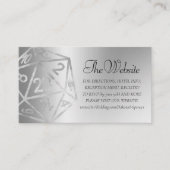 RPG Luxe | Fantasy Tabletop Gamer Event Website Begleitkarte (Vorderseite)