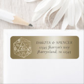 RPG Luxe | Gold Fantasy Tabletop Gameadresse (Insitu)