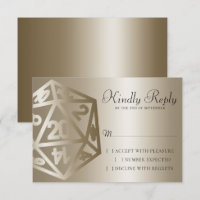 RPG Luxe | Gold Sheen Fantasy Tabletop Gamer Dice