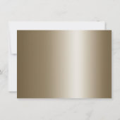 RPG Luxe | Gold Sheen Tabletop Role Player Dice Einladung (Rückseite)