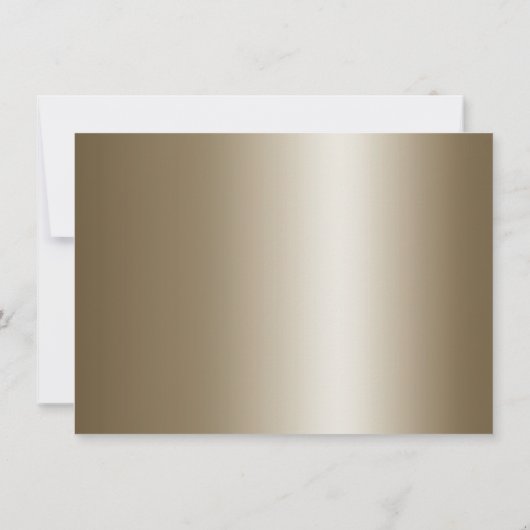 RPG Luxe | Gold Sheen Tabletop Role Player Dice Einladung (Rückseite)