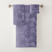 RPG Luxe | Lila Fantasy Tabletop PnP Gamer Dice Badhandtuch Set (Insitu)