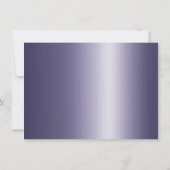 RPG Luxe | Lila Sheen Tabletop Role Player Dice Einladung (Rückseite)