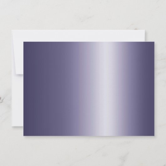 RPG Luxe | Lila Sheen Tabletop Role Player Dice Einladung (Rückseite)