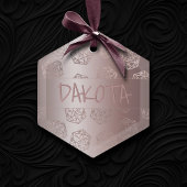 RPG Luxe | Mauve Fantasy Tabletop Gamer Custom Keramik Ornament