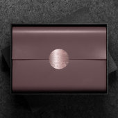 RPG Luxe | Mauve Fantasy Tabletop Gamer Custom Runder Aufkleber