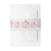 RPG Luxe | Mauve Sheen Fantasy Tabletop Gamer Dice Einladungsbanderole (Vorderseite Beispiel)