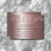 RPG Luxe | Mauve Sheen Tabletop Gamer Dice Lights Einladung