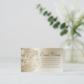 RPG Luxe | Website von Gold Fantasy Tabletop Gamer Begleitkarte (Stehend Vorderseite)