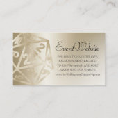 RPG Luxe | Website von Gold Fantasy Tabletop Gamer Begleitkarte (Vorderseite)