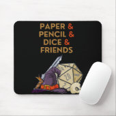 Rpg Mouse Pad Mousepad (Mit Mouse)