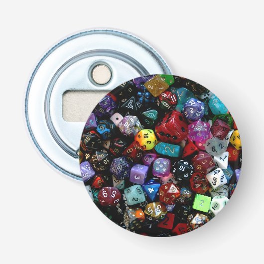 RPG Multi-versah Würfel mit Seiten Flaschenöffner (Vorderseite)