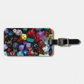 RPG Multi-versah Würfel mit Seiten Gepäckanhänger (Vorderseite horizontal)