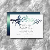 RPG-Schwert | Aquamarin Sheen Fantasy Tabletop Gam Einladung