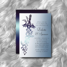 RPG-Schwert | Navy Sheen Fantasy Tabletop Gamer Di