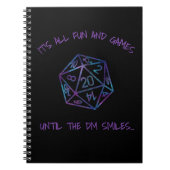 RPG-Spaß | Nebula Spaß und Spiele bis DM lächelt Notizblock (Vorderseite)