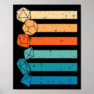 Rpg-Spieler Retro Rollenspiel Männer Jungen Poster