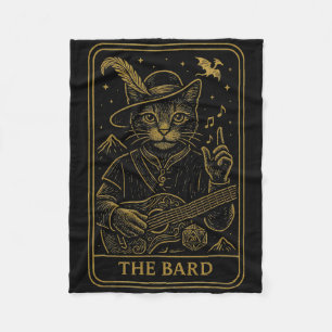 Rpg-Spieler The Rd D20 Würfel Nerdy Geek Katze Män Fleecedecke