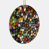 RPG-Spielwürfel Keramikornament (Rechts)