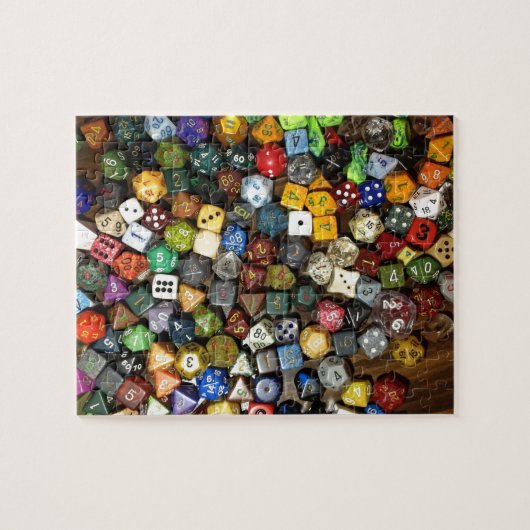 RPG-Spielwürfel Puzzle (Horizontal)