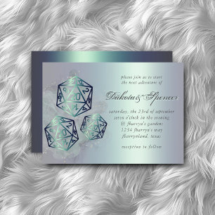 RPG-Splash   Aquamarin Sheen Fantasy Tabletop PnP  Einladung