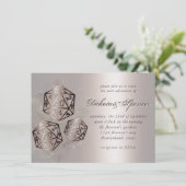 RPG-Splash | Kupfer Sheen Fantasy Tabletop Gamer Einladung (Stehend Vorderseite)