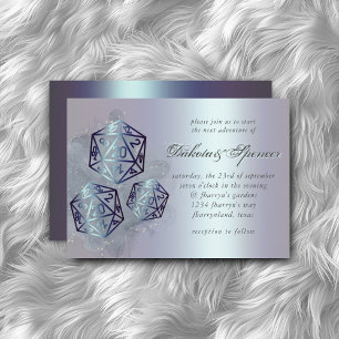 RPG-Splash Navy Sheen Fantasy Tabletop PnP Gamer Einladung