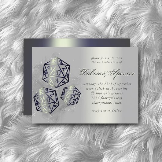 RPG-Splash | Retro Sheen Fantasy Tabletop Gamer Einladung