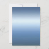 RPG Sword Luxe | Blue Sheen Fantasy Tabletop Gamer Einladung (Rückseite)