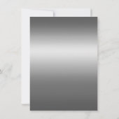 RPG Sword Luxe | Fantasy Sheen Tabletop Gamer Dice Einladung (Rückseite)