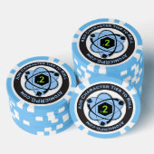 RPG-System +2 Player-Token Pokerchips (Stapel)