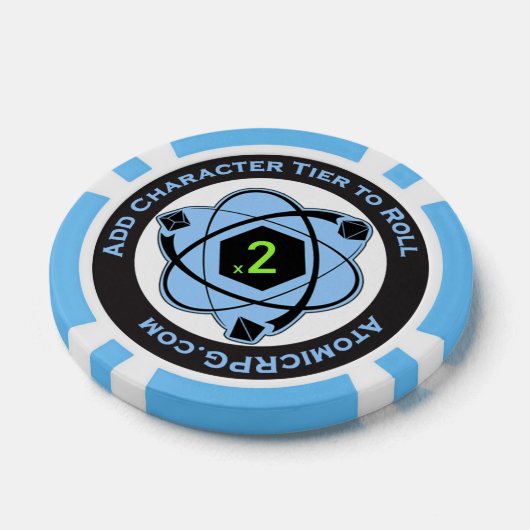 RPG-System +2 Player-Token Pokerchips (Einzeln)