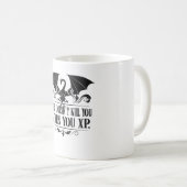 RPG Tabletop XP Dragon Master Geschenke Kaffeetasse (VorderseiteRechts)