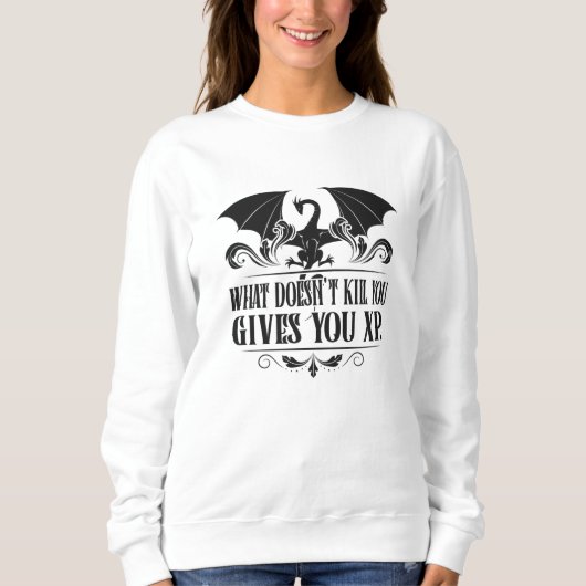 RPG Tabletop XP Dragon Master Geschenke Sweatshirt (Vorderseite)