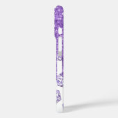 RPG-Tropfen | Lila Fantasy Tabletop Roleplayer Dic Case-Mate iPhone Hülle (Rückseite / Links)