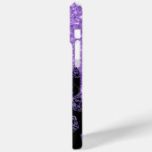 RPG-Tropfen | Lila Fantasy Tabletop Roleplayer Dic Case-Mate iPhone Hülle (Rückseite / Links)