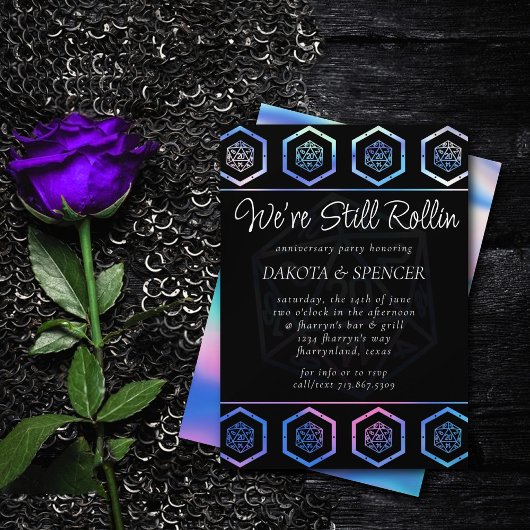 RPG Wird Aurora Old School Tafelop Role Player Einladung