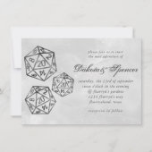 RPG Wird Retro Smoke Sheen Tabop Role Player Einladung (Vorderseite)