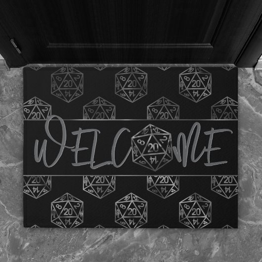 RPG Wird Retro Tabop PnP Role Player Welcome Fußmatte