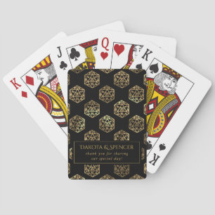 RPG Würfel Gold Fantasy Tabletop PnP Spieler Cus Spielkarten