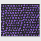 RPG würfeln RollenAussenseiter Geschenkpapier (Flach)