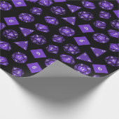 RPG würfeln RollenAussenseiter Geschenkpapier (Ecke)