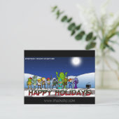 RPGeneric Weihnachtskarte Feiertagspostkarte (Stehend Vorderseite)